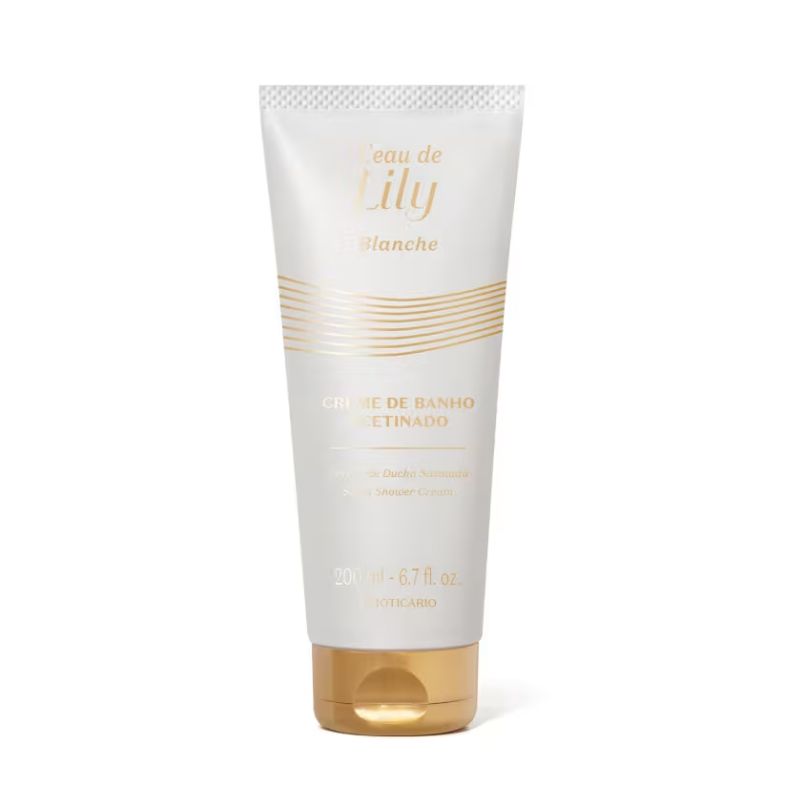 CREME DE BANHO ACETINADO CORPORAL L%U2019EAU DE LILY BLANCHE 200ML